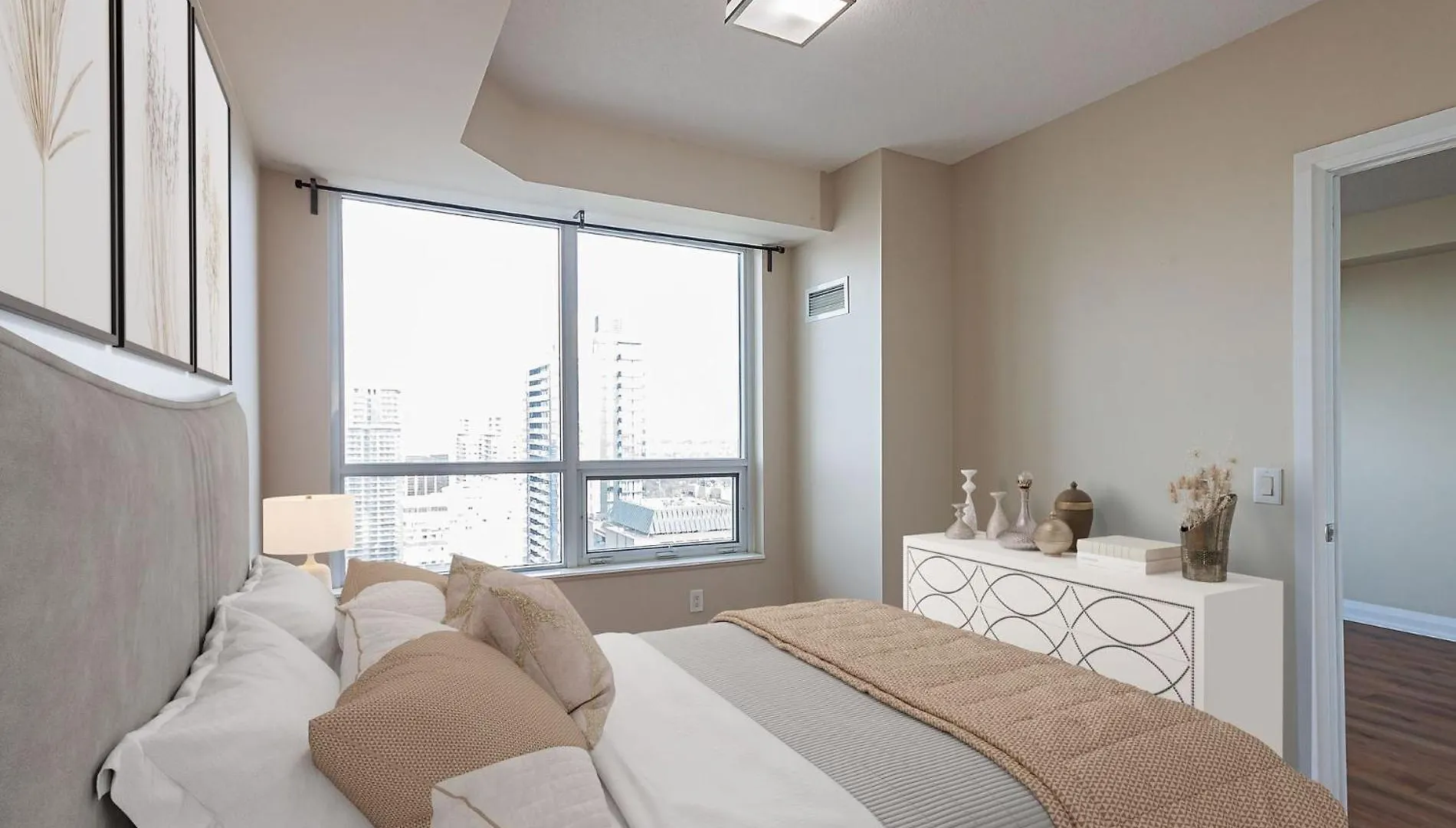 Sleek 1Br & Sttudy Condo - Cn Tower, Skyline View - North York 토론토 0*,  캐나다